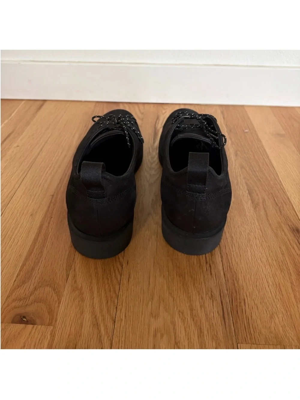 Rag & Bone Elliott Men's Black Oxford Casual Lace-Up Suede Sneakers Size 44